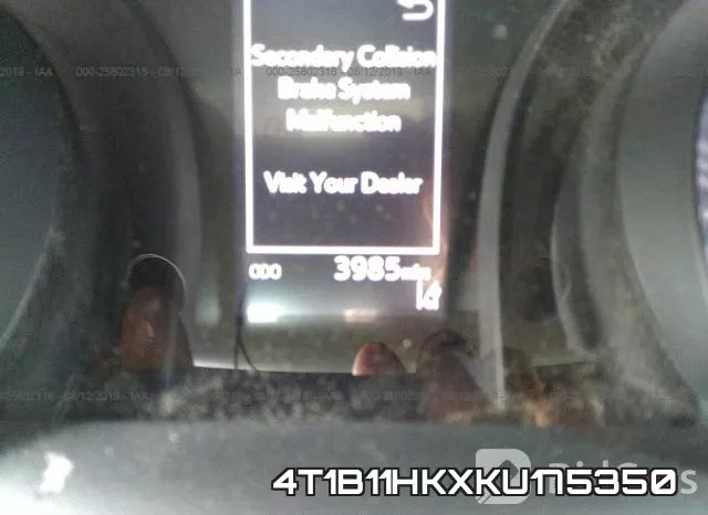 4T1B11HKXKU175350 фото 8