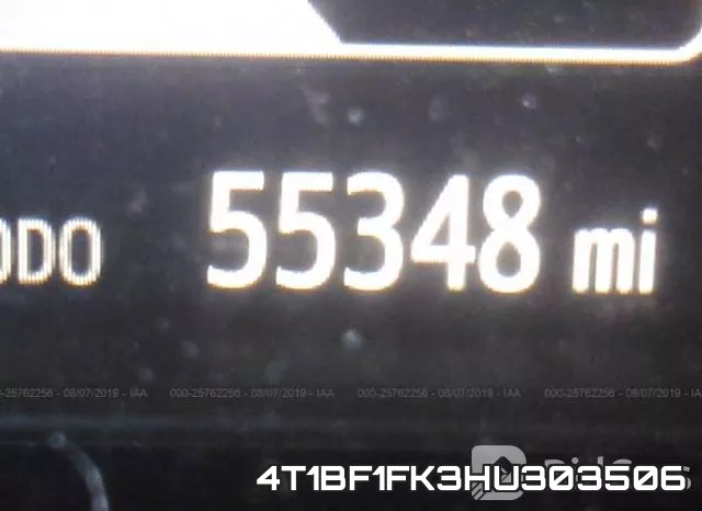 4T1BF1FK3HU303506 фото 8