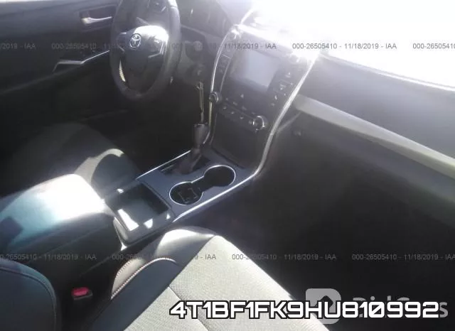 4T1BF1FK9HU810992 фото 6
