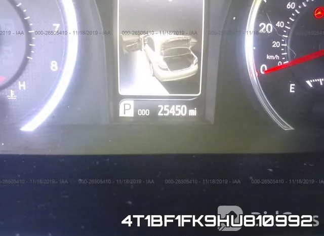 4T1BF1FK9HU810992 фото 8