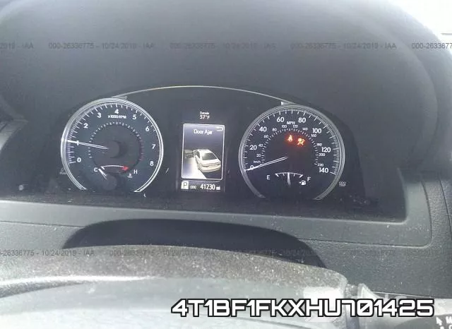 4T1BF1FKXHU701425 фото 8