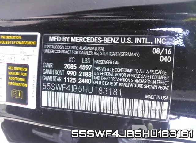 55SWF4JB5HU183181 фото 10