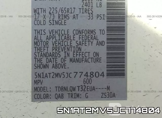 5N1AT2MV5JC774804 фото 10