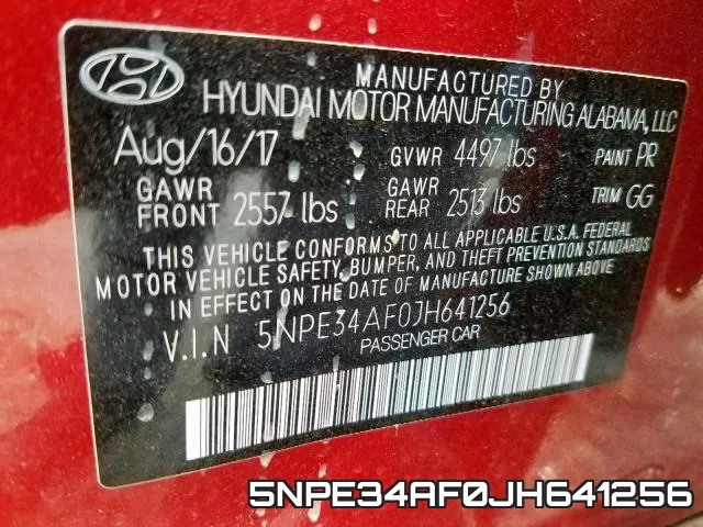 5NPE34AF0JH641256 фото 2