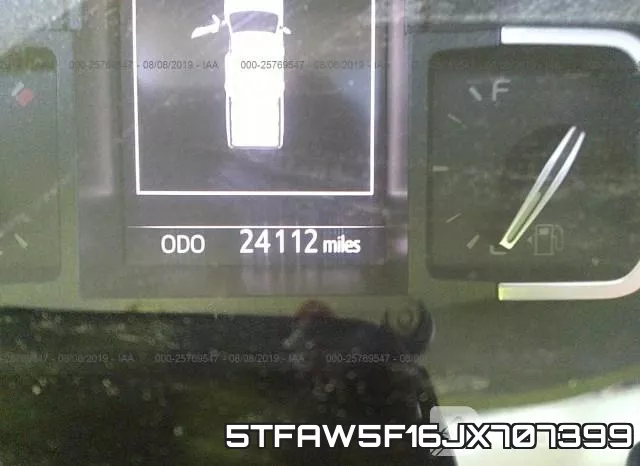 5TFAW5F16JX707399 фото 8