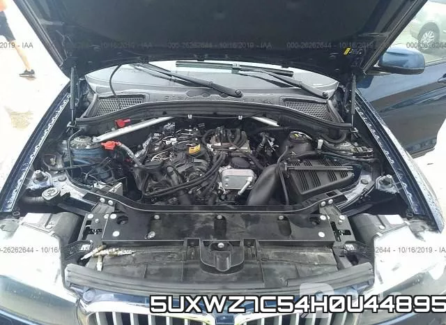 5UXWZ7C54H0U44895 фото 2