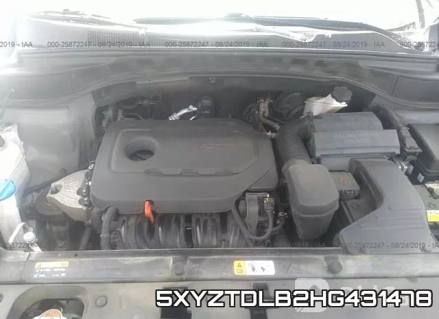 5XYZTDLB2HG431478 фото 2