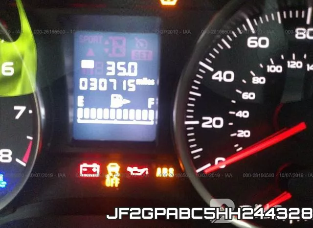 JF2GPABC5HH244328 фото 8