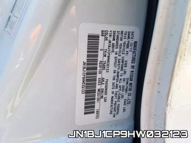 JN1BJ1CP9HW032123 фото 2