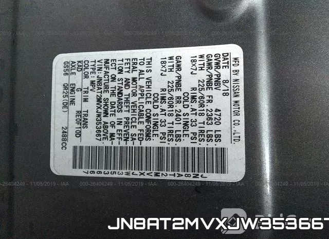 JN8AT2MVXJW353667 фото 10