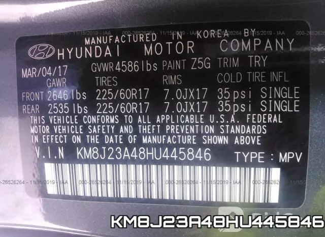 KM8J23A48HU445846 фото 10