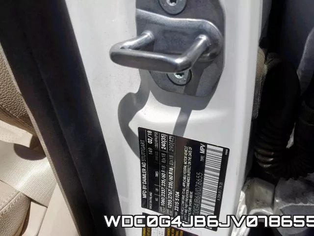 WDC0G4JB6JV078655 фото 2