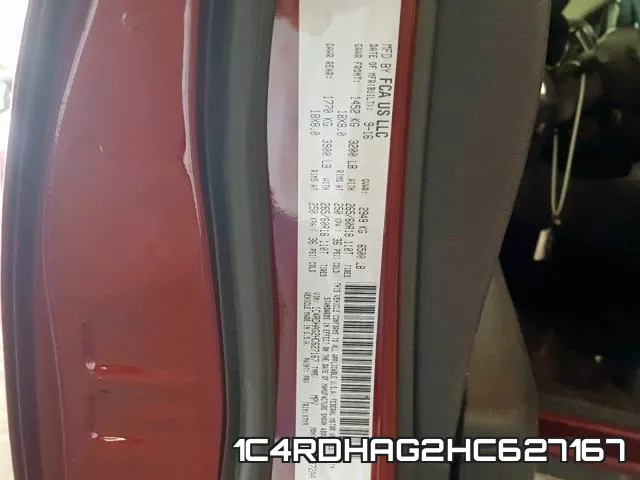 1C4RDHAG2HC627167 фото 2
