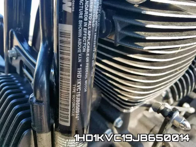 1HD1KVC19JB650014 фото 2