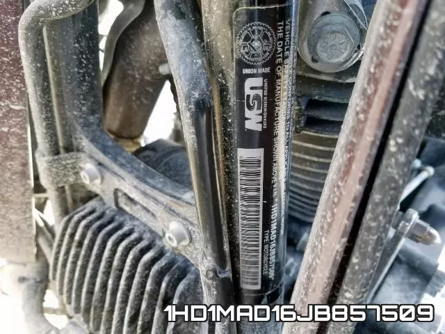 1HD1MAD16JB857509 фото 2