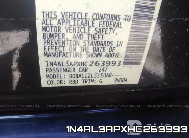 1N4AL3APXHC263993 фото 8