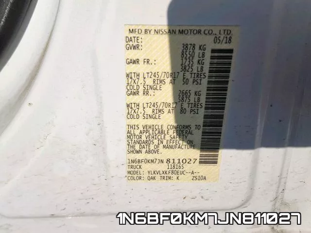 1N6BF0KM7JN811027 фото 2