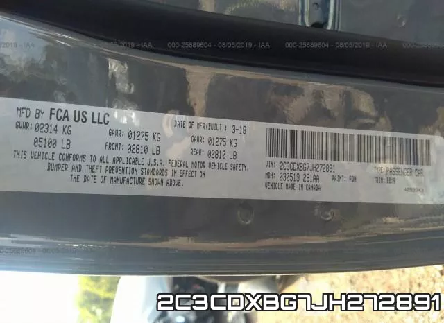 2C3CDXBG7JH272891 фото 10