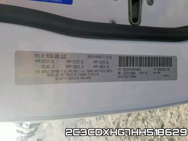 2C3CDXHG7HH518629 фото 2