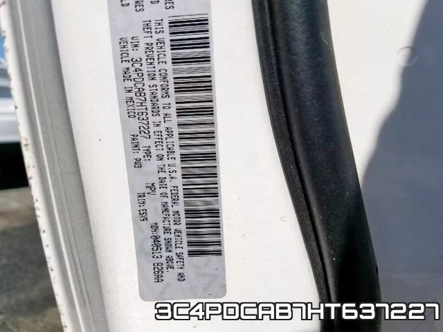 3C4PDCAB7HT637227 фото 2