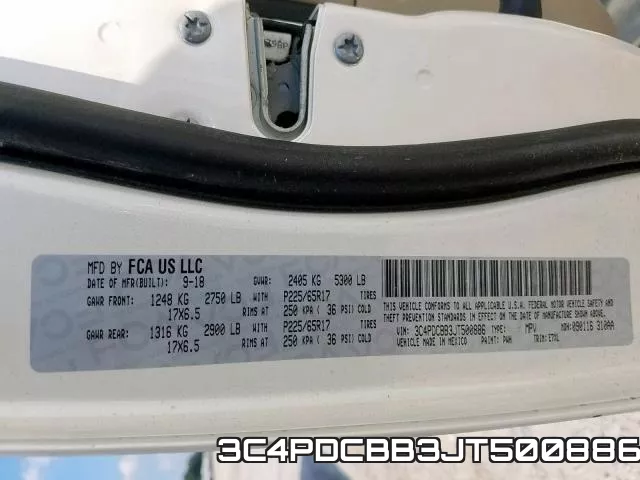 3C4PDCBB3JT500886 фото 2