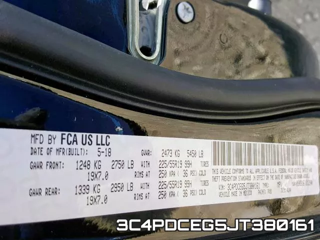 3C4PDCEG5JT380161 фото 2