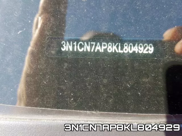 3N1CN7AP8KL804929 фото 2