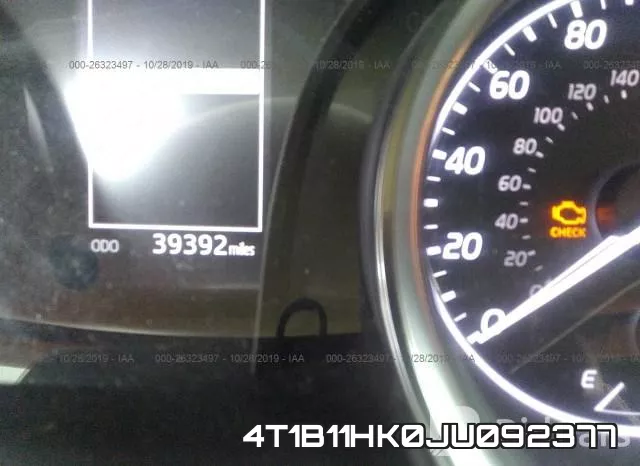 4T1B11HK0JU092377 фото 8