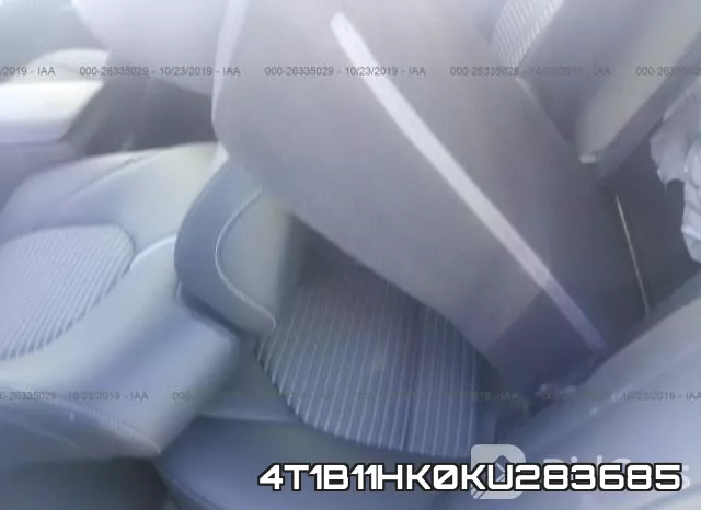 4T1B11HK0KU283685 фото 9