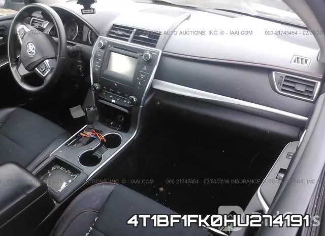 4T1BF1FK0HU274191 фото 6