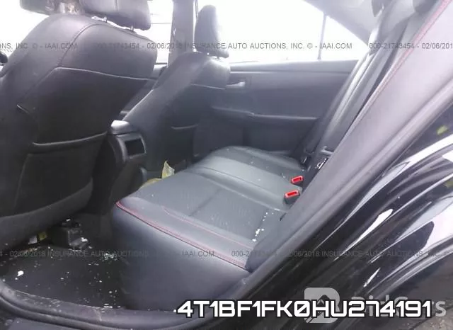4T1BF1FK0HU274191 фото 9