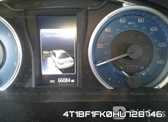 4T1BF1FK0HU728746 фото 6