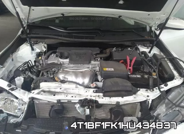 4T1BF1FK1HU434837 фото 2