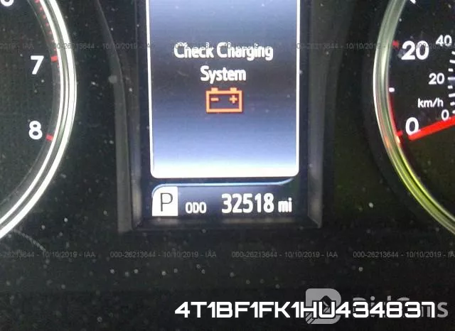4T1BF1FK1HU434837 фото 8