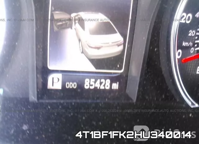 4T1BF1FK2HU340014 фото 8