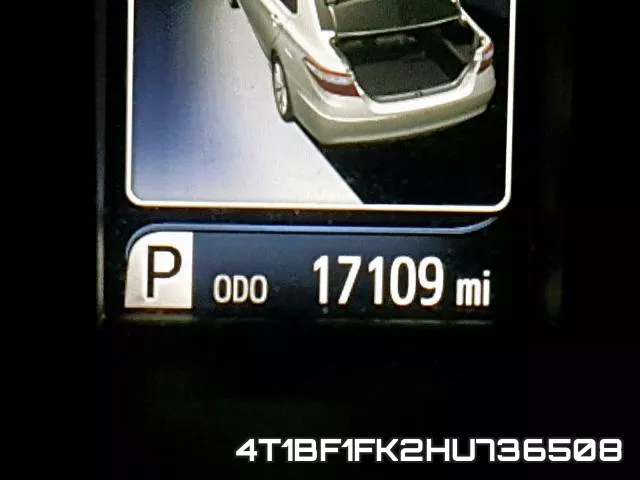 4T1BF1FK2HU736508 фото 9