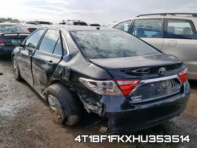 4T1BF1FKXHU353514 фото 3