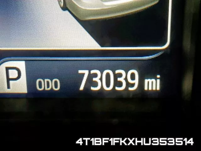 4T1BF1FKXHU353514 фото 8
