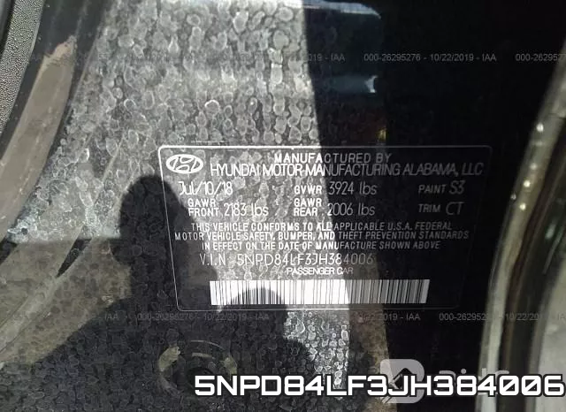 5NPD84LF3JH384006 фото 10
