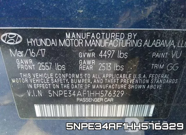 5NPE34AF1HH576329 фото 9