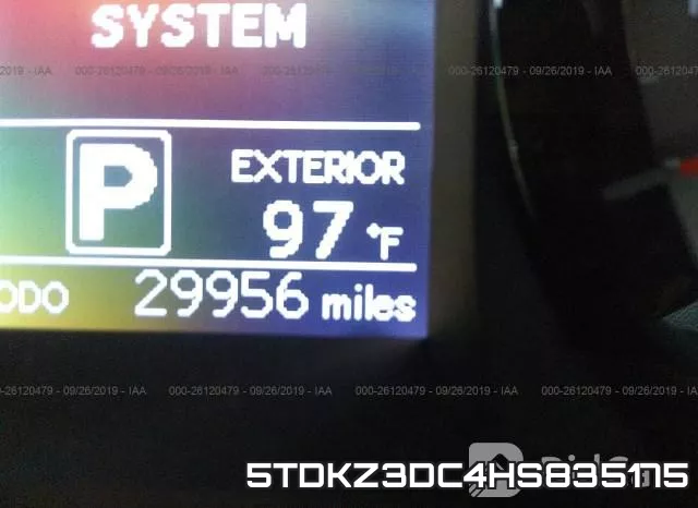5TDKZ3DC4HS835175 фото 8