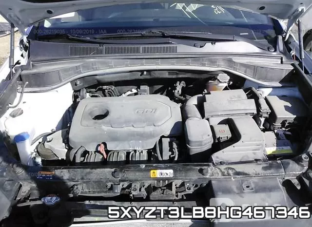 5XYZT3LB8HG467346 фото 2