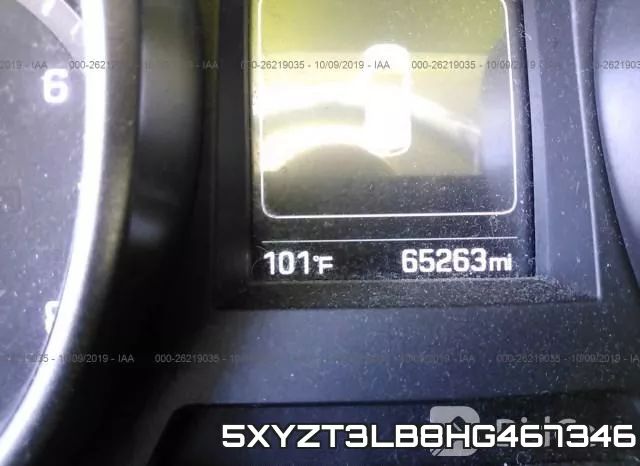 5XYZT3LB8HG467346 фото 8