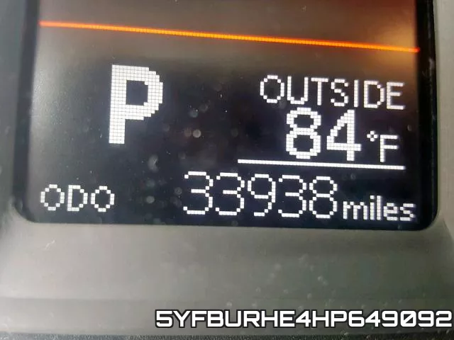 5YFBURHE4HP649092 фото 9