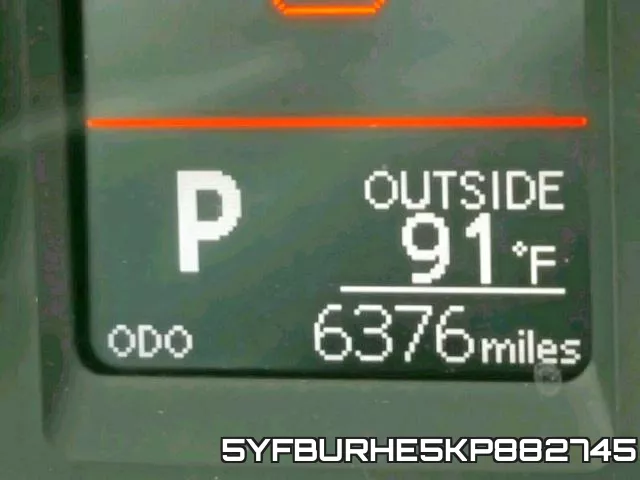 5YFBURHE5KP882745 фото 9