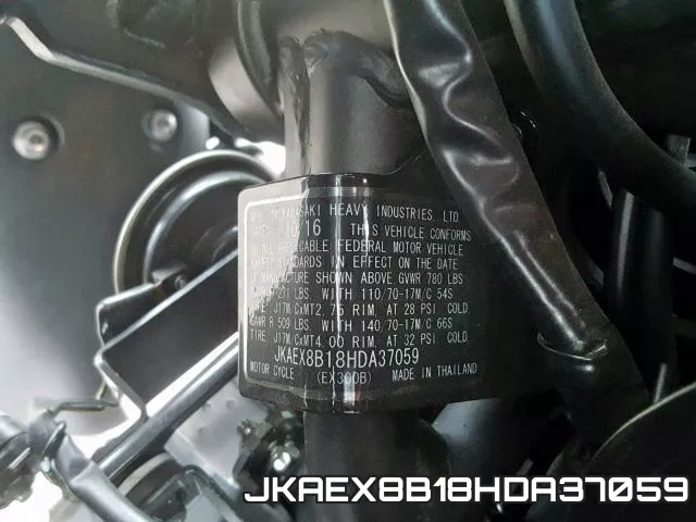 JKAEX8B18HDA37059 фото 2