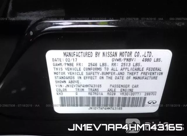 JN1EV7AP4HM743165 фото 10