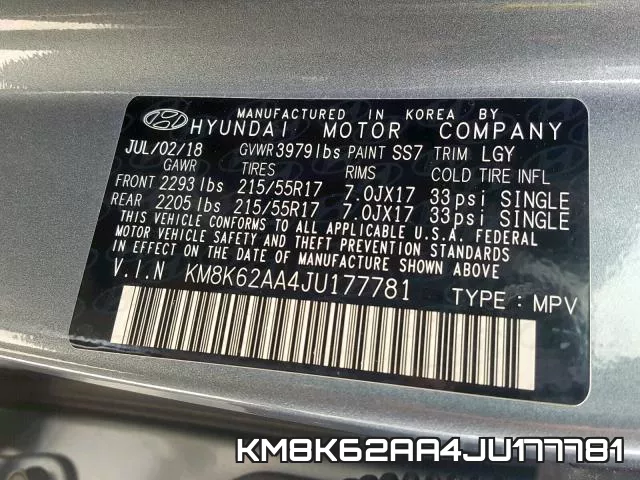 KM8K62AA4JU177781 фото 2