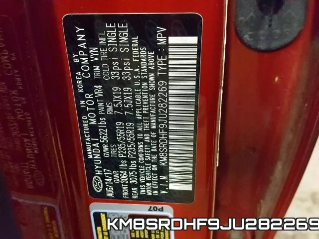 KM8SRDHF9JU282269 фото 2
