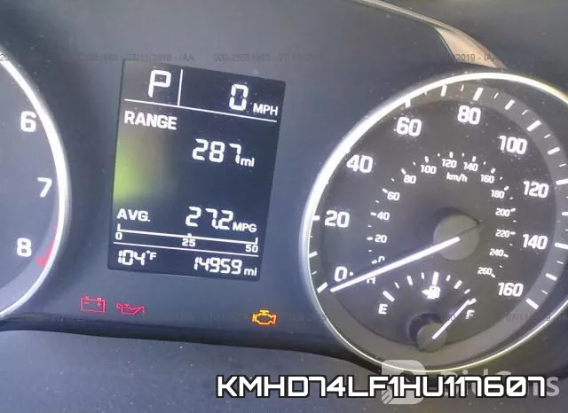 KMHD74LF1HU117607 фото 8